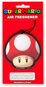 Super Mario - Toad Air Freshener | Licensed Nintendo Accessories - Strawberry
