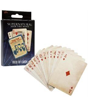 Supernatural Collectibles | Supernatural Playing Cards | TV Series Merchandise