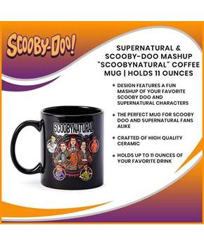 Supernatural & Scooby-Doo Mashup "Scoobynatural" Coffee Mug | Holds 11 Ounces