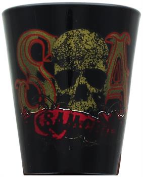 Sons of Anarchy Skull SAMCRO 1.5oz Shot Glass
