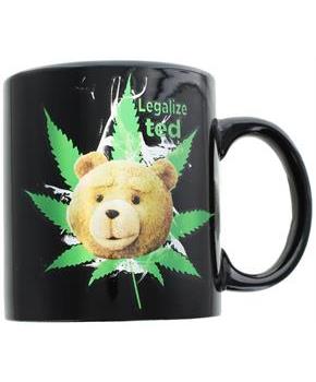 Ted 2 Legalize Ted 12oz Foil-Printed Ceramic Coffee Mug