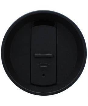 Black 16oz Travel Mug w/ Lid