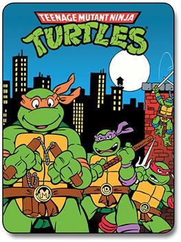 Teenage Mutant Ninja Turtles 45"x60" City Fleece Throw Blanket