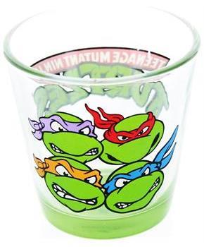 Teenage Mutant Ninja Turtles Group Oversized 3oz Shot Glass