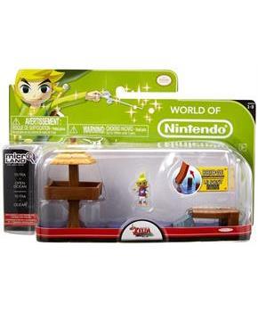 Legend of Zelda Micro Figure Playset: Tetra and Open Ocean