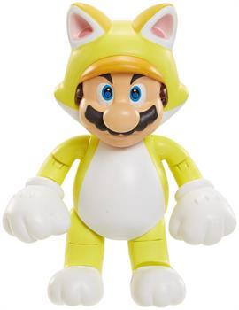 World of Nintendo 4" Figure: Cat Mario