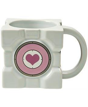 Portal 2 Companion Cube Ceramic Mug