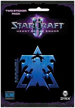 StarCraft II: Heart of the Swarm Multi-size Sticker 2-Pack: Terran, Blue