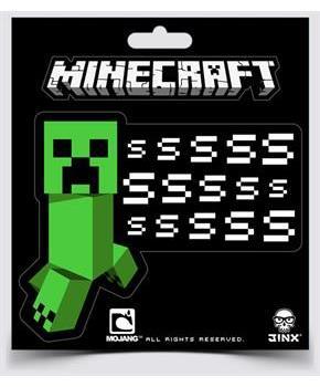 Minecraft Creeper SSSsss Sticker