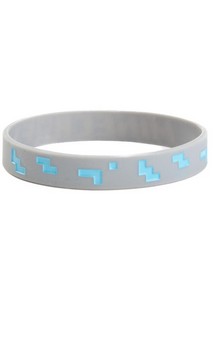 Minecraft Diamond Bracelet: Medium