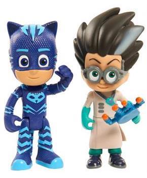 PJ Masks 2 Pack Figures: Catboy and Romeo