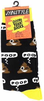 Oooh Yeah! Poop Emoji Men's Crew Socks