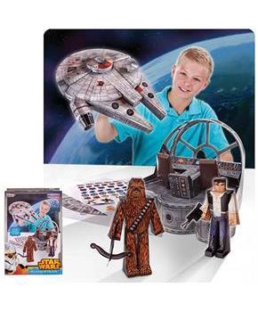 Star Wars Blueprints Papercraft: Millennium Falcon Adventure Pack