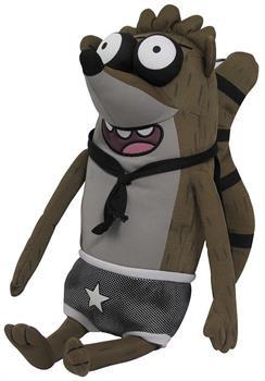 Regular Show 14" Plush with Sound: Wrestling Rigby