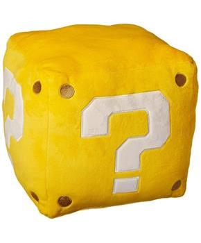 Super Mario Bros. 10" Large Pillow Plush: Coin Box