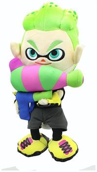 Nintendo Splatoon 9-Inch Plush - Inkling Boy Neon Green