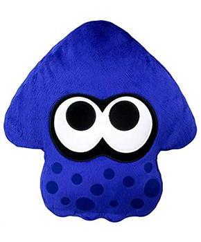 Splatoon 2 14" Plush Pillow: Squid, Bright Blue