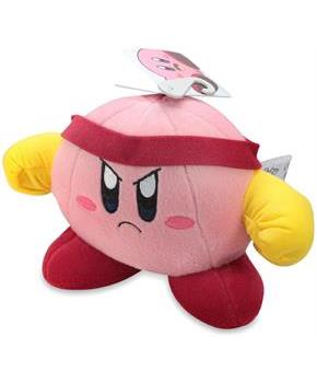 Kirby Nintendo 6" Plush Fighter