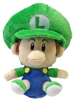 Super Mario Brothers 5" Plush Baby Luigi