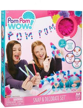 Pom Pom Wow! Snap and Decorate Set
