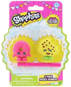 Shopkins 2-Pack Mini Figure Puzzle Erasers
