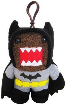 Domo 4" Plush Clip On: Batman Black Uniform Domo