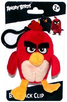 Angry Birds Movie 4.5" Plush Clip On: Red