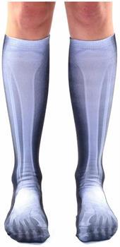 X-Ray Photo Print Knee High Socks
