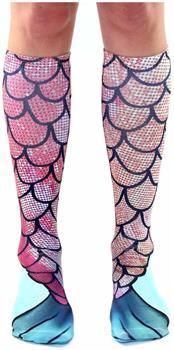 Mermaid Photo Print Knee High Socks
