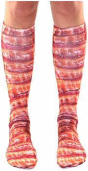 Bacon Photo Print Knee High Socks