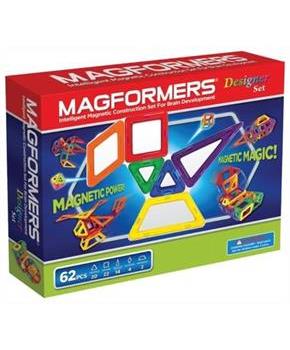 Magformers Designer 62 Piece Magnetic Set