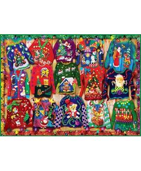 Holiday Sweaters 1000 Piece Jigsaw Puzzle