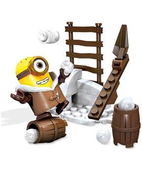 Minions Mega Bloks 26-Piece Construction Set, Snowball Fight