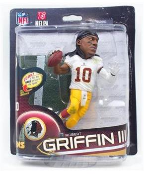 Washington Redskins NFL S32 Figure: Robert Griffin III (Game Face Variant)