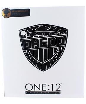 Judge Dredd One:12 Collective Action Figure Black and White NYCC Exclusive