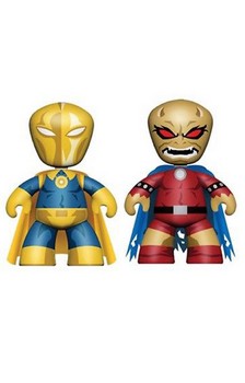 DC Universe 2" Mini Mezitz 2 Pack Dr. Fate and Demon Etrigan Figures