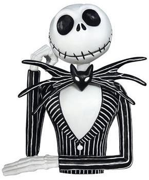 Nightmare Before Christmas Jack Bust Bank