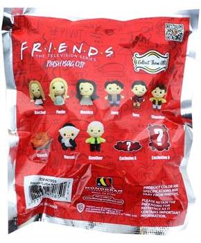 Friends Collectible Plush Bag Clip