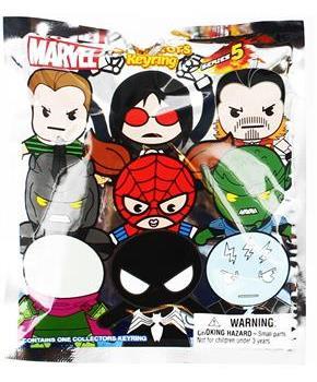 Marvel Blind Bagged 3D Foam Figural Keychain: Series 5