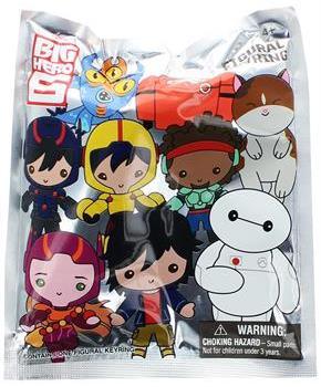 Disney Big Hero 6 3D Keyring Blind Packaging Figure
