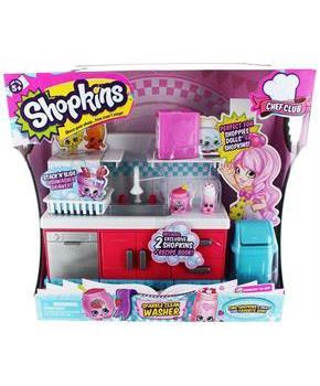 Shopkins Season 6 Chef Club Playset Sparkle Clean Washer