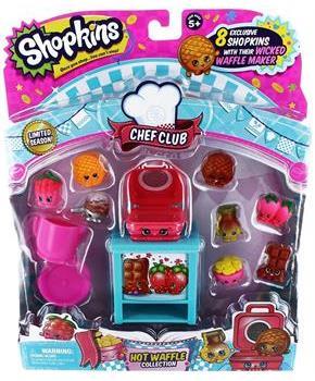 Shopkins Season 6 Chef Club Themed Set Waffle