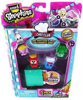 Shopkins Season 6 Chef Club Playset 5-Pack