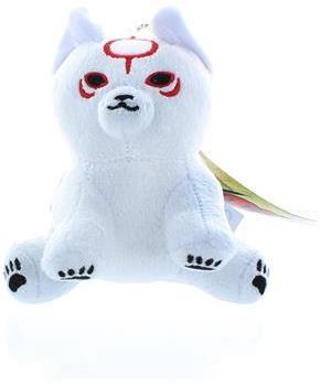 Okamiden 4" Chibiterasu Plush Keychain
