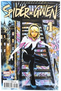 Marvel Spider-Gwen #1 Comic Book (Comic Block Variant Cover)