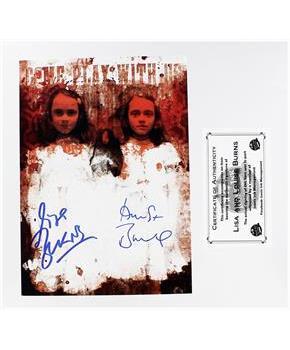 The Shining Twins Lisa and Louise Burns Autographed Picture