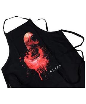 Alien Chestburster Adult Apron, Black