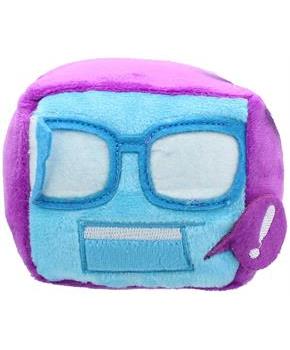 Nerd Block Cube Plush, Purple