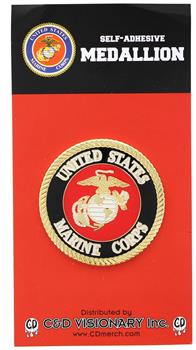 U.S. Marine Corps Self-Adhesive Medallion