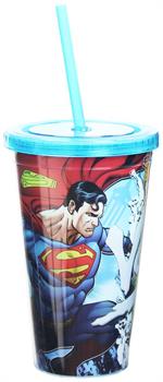 Superman vs Lex Luthor 16oz Carnival Cup